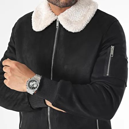 Bomber Mouton Nero