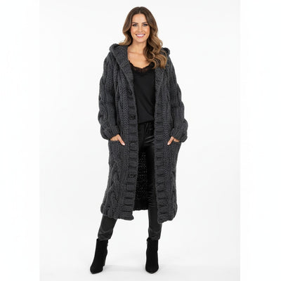 Cardigan Intrecciato - Blu Notte