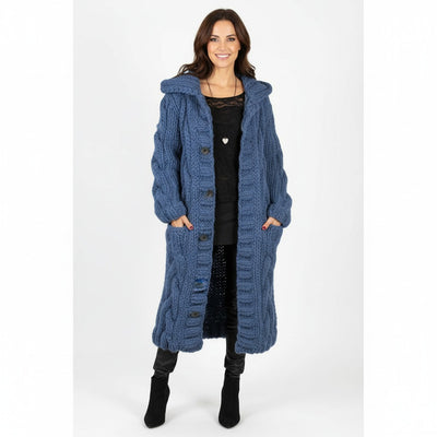 Cardigan Intrecciato - Blu Notte